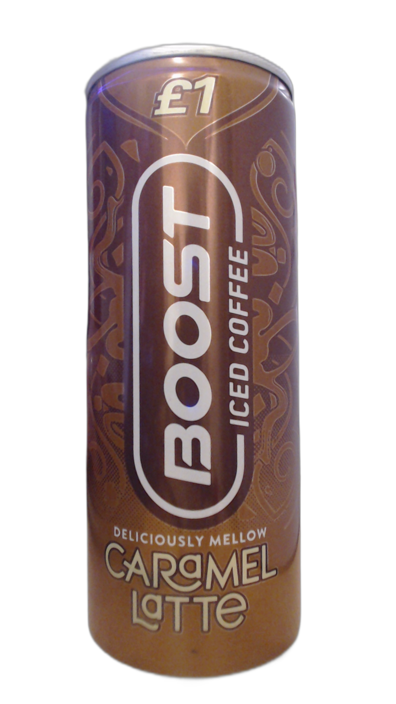 Boost Iced Coffee Caramel Latte PMP £1