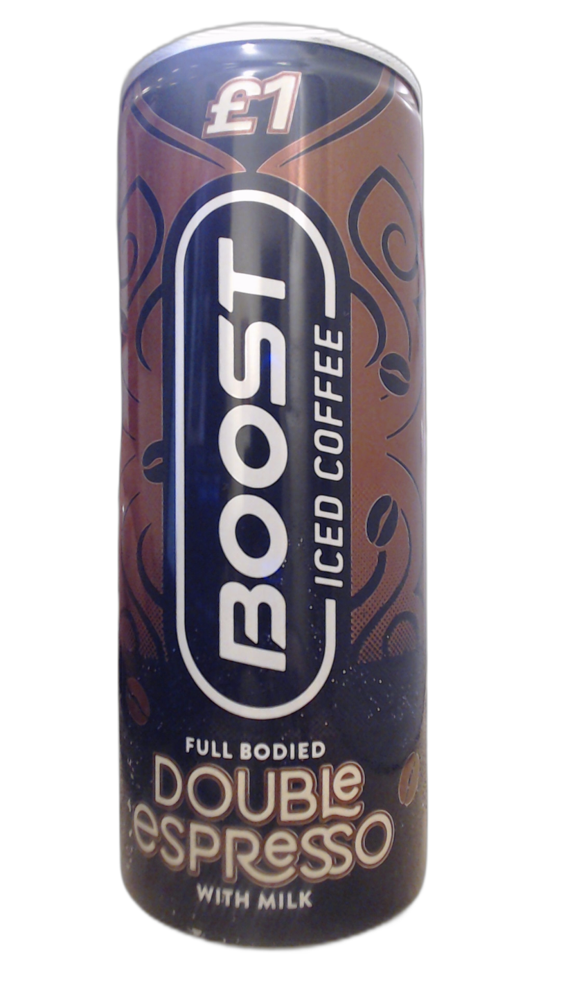 Boost Iced Coffee Double Espresso With Milk PMP £1 (Dark)