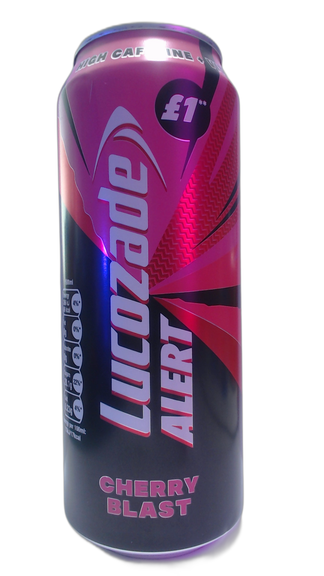 Lucozade Alert Cherry Blast PMP £1