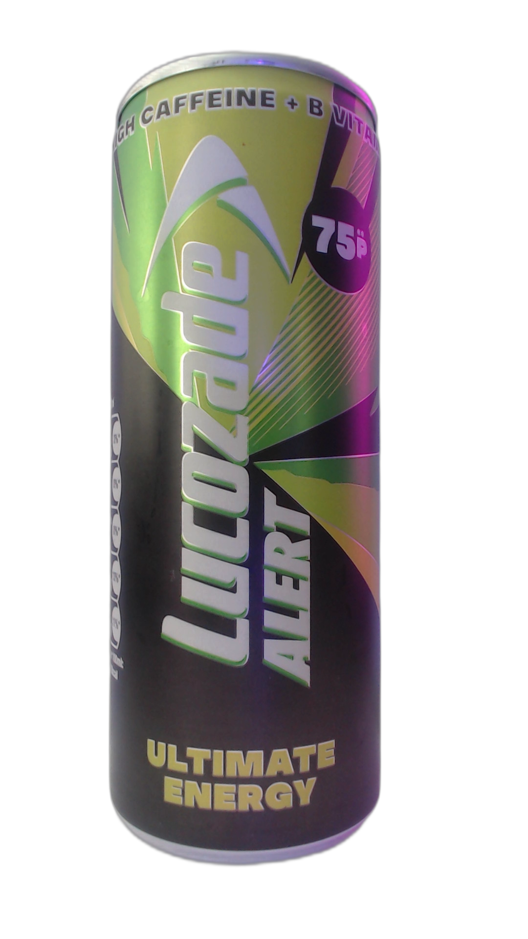 Lucozade Alert Ultimate Energy 250ml PMP 75p