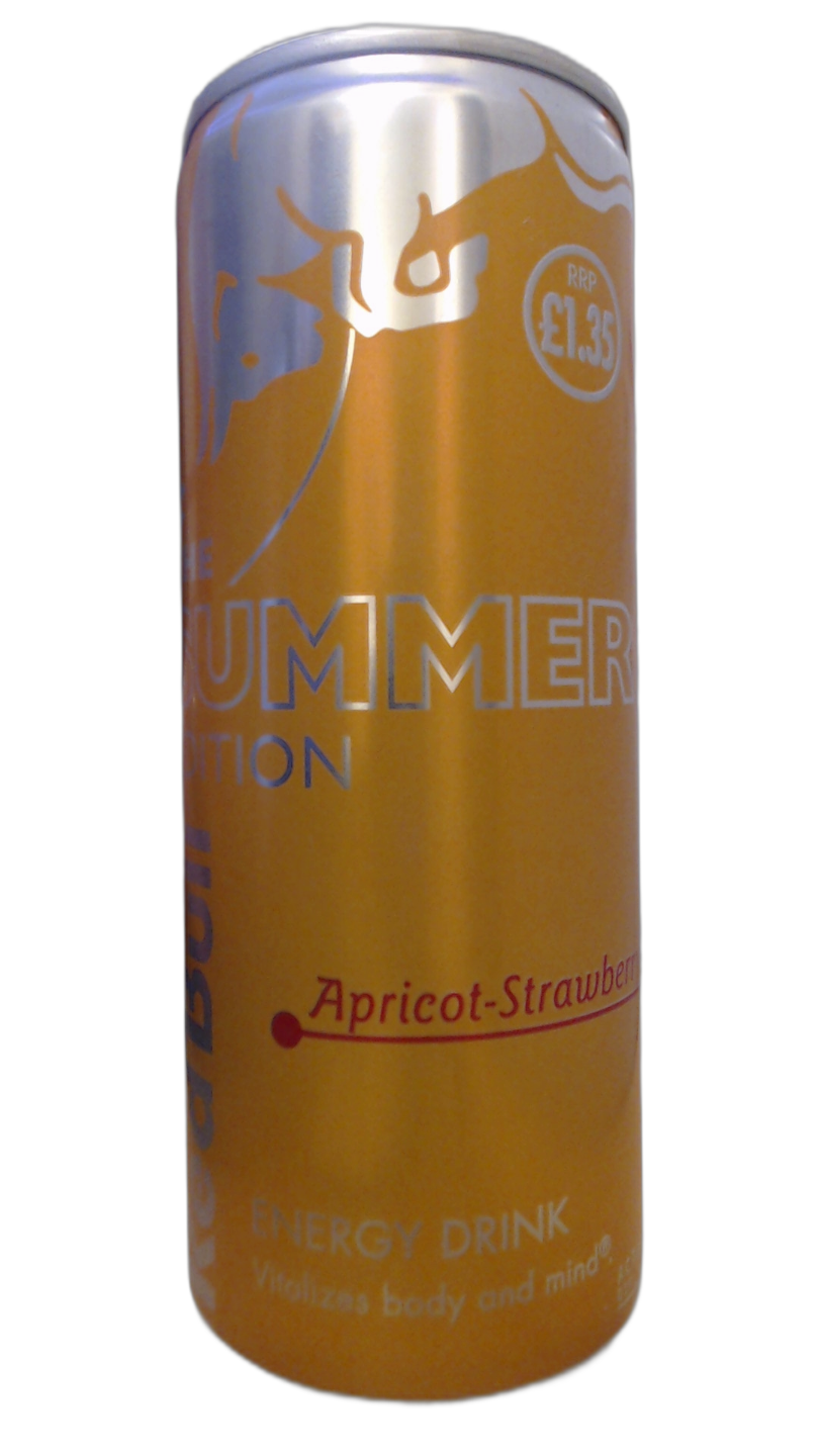 Red Bull Summer Edition Apricot-Strawberry PMP £1.35