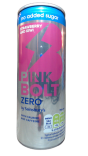 Sainsbury's Pink Bolt Zero Strawberry and Kiwi
